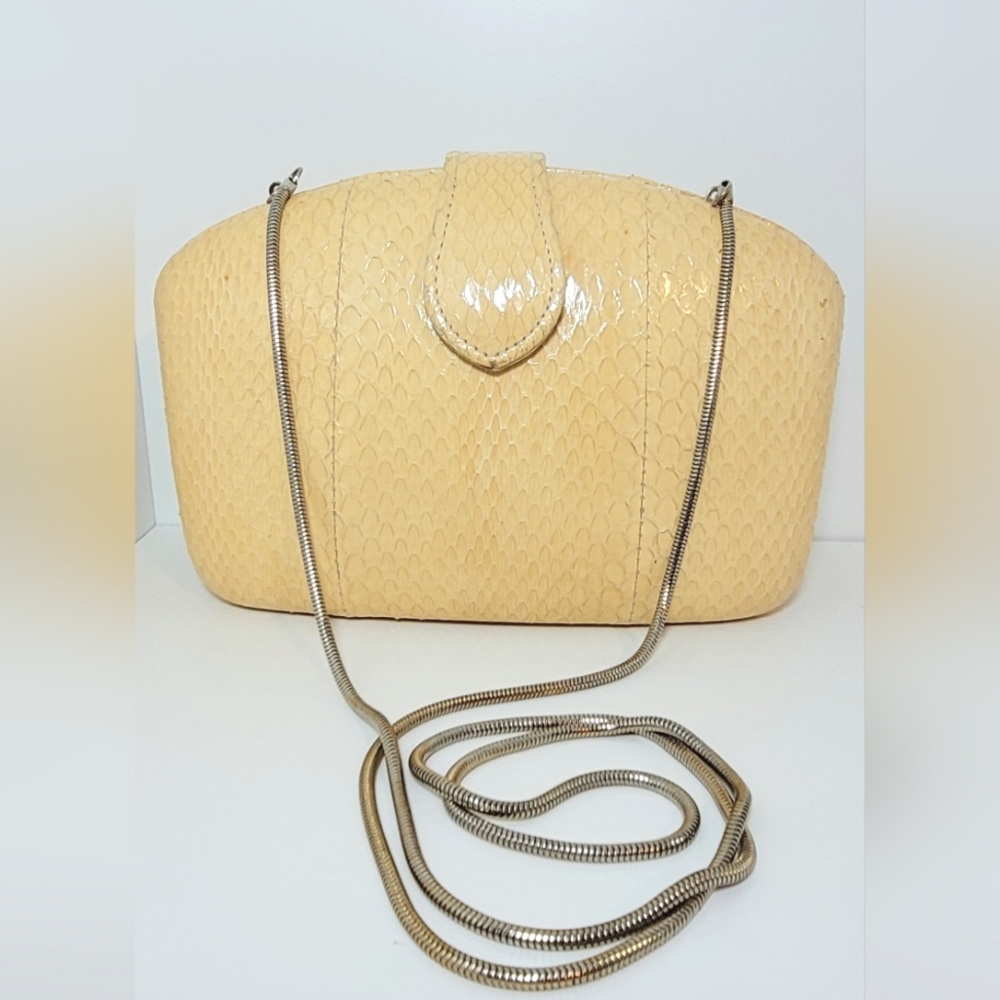 Vintage Le Ann Python Purse